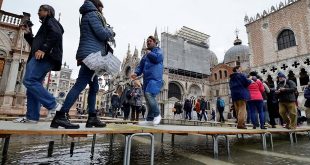 Maltempo, due morti nel Lazio acqua alta a Venezia